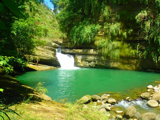 Waterfall near Ganlan Gorge, Chiayi County